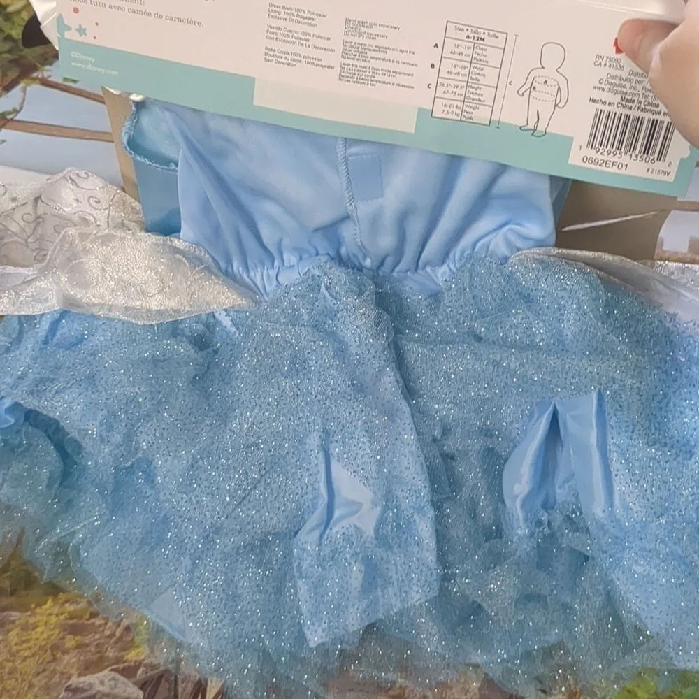 DISNEY baby Cinderella costume size 6-12 months - Picture 5 of 5